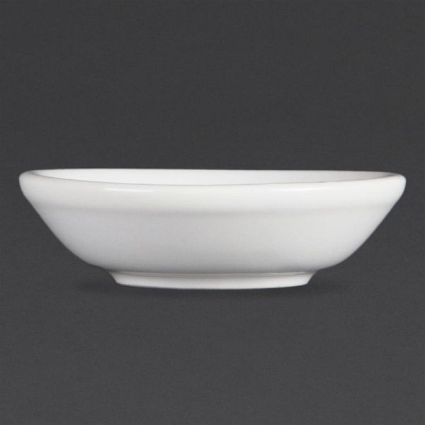 Bol à sauce soja OLYMPIA Whiteware 7cm, UE: 12 pièces, C320