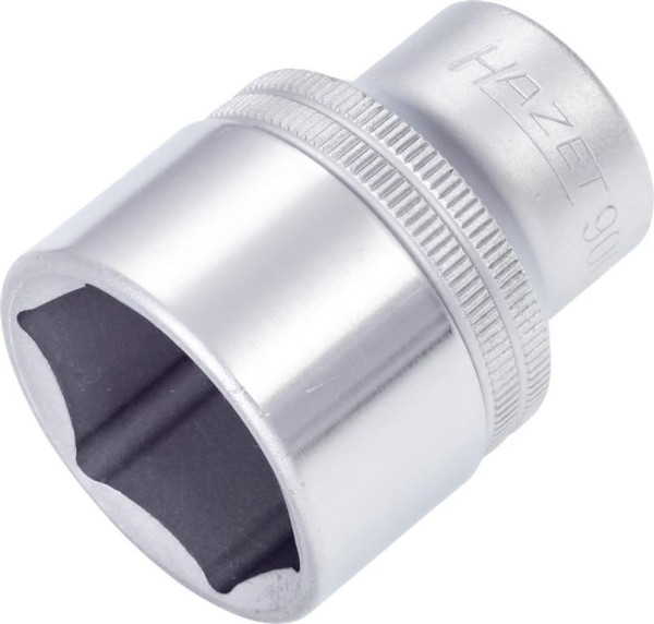 Clé à douille Hazet, hexagonale, carré creux 12,5 mm (1/2 pouce), profil de traction hexagonal externe, 28 mm, 900-28