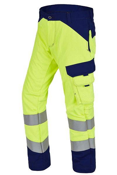 Pantalon ROFA 2381, taille 52, couleur 354-jaune lumineux-marine, 4552381-354-52