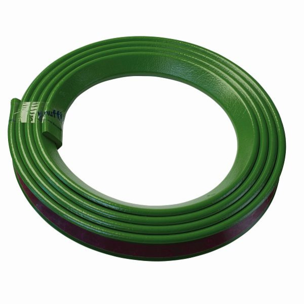 Protection d'angle Knuffi, profil d'avertissement et de protection type H, vert, 5 mètres, PH-900313