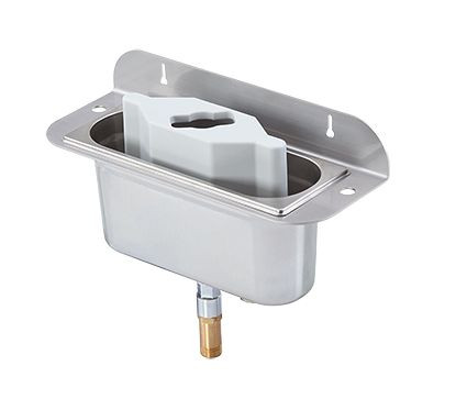 Lölsberg i.SpatulaShower Unlimited Silver Système de douche à portion individuelle et spatule (version complémentaire), 930 008