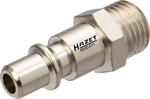 Jeu d'embouts de raccordement d'air Hazet, nombre d'outils : 3, utilisation : Belgique, France, Pays-Bas, Suisse Filetage 12,91 mm / 1/4" en acier, 9000-011/3