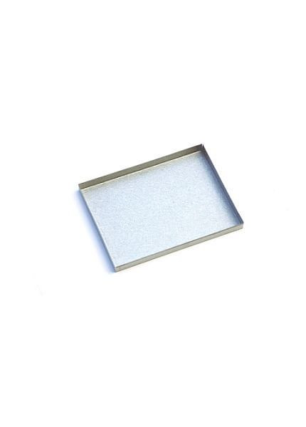Plateau d'égouttement Peetz en tôle d'acier aluminisée pour fumoir 260 et 340, UE: 5 pièces, 97032