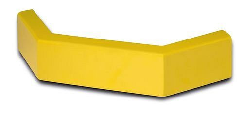 Angle extérieur DENIOS pour glissière de sécurité Safe, plastifié + galvanisé à chaud, jaune, 207-494
