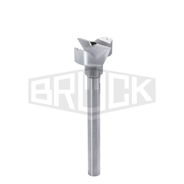 BRÜCK ZOBO foret WD acier chromé, diamètre : 16 mm, longueur totale : 100 mm, système de perçage 3, 762091
