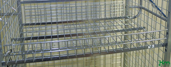Étagère grillagée Kongamek Modul 300 petite, amovible, KM300-HKS