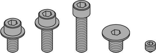 Vis Torx Edessö T 15 M 4 x 6 D : 5.8, 134501505