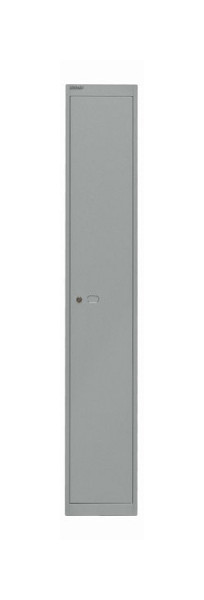 Bureau armoire Bisley, 1 compartiment, 1 compartiment, argent, CLK181355