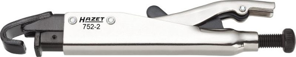 Pince multiprise Hazet, surface : nickelée brillante, longueur : 205 mm, 752-2