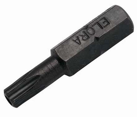 Embout de tournevis ELORA 5/16 ", TORX® avec alésage, 3170-TTX, taille: 25, 3170000255200