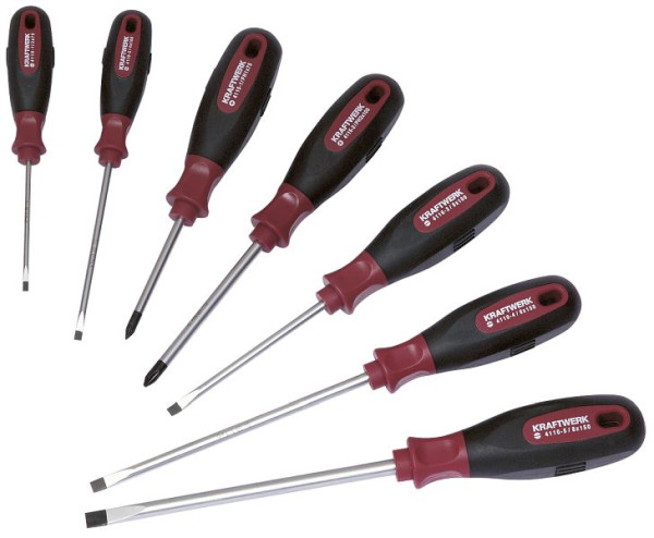 Jeu de tournevis Kraftwerk Ergokraft PH 7 pièces, 4160
