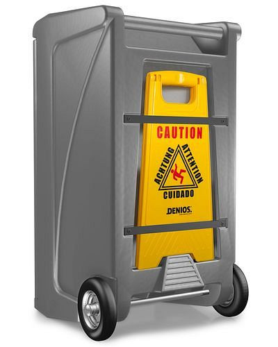 Kit de fixation DENSORB pour panneaux d'avertissement (inclus) sur le Caddy Small, 270-419