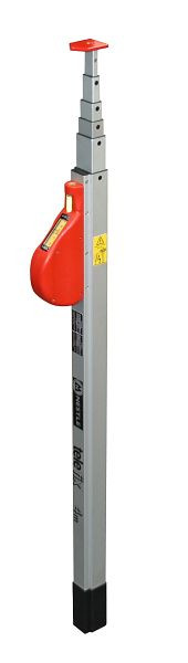 Règle télescopique NESTLE TELEFIX 10, aluminium, 164-1000cm, niveau à bulle horizontal et vertical, 18405001