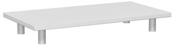 panneau supérieur geramöbel, 800x400x105, gris clair, S-380001-L