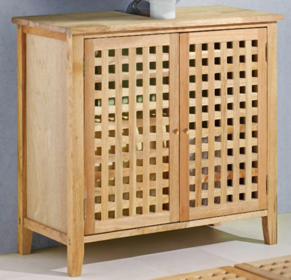 Meuble sous évier Metra, noyer, 10043