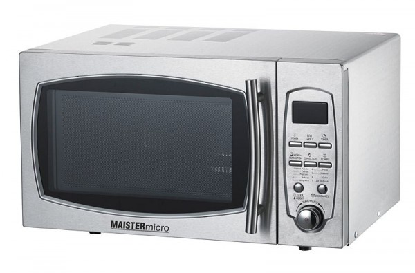 Micro-ondes GGG, 483 x 442 x 281 mm, acier inoxydable, 6 niveaux de puissance, puissance de micro-ondes: 900 W, Combi MW-900