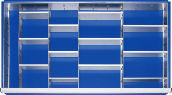 Gamme de division RAU, 4x cloisons, 1055x47x560 mm, 09-200-73