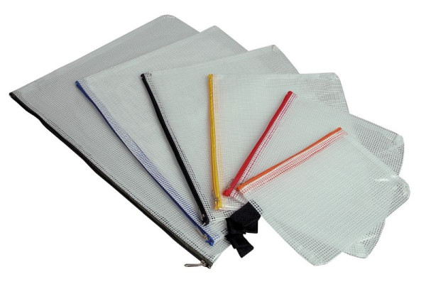 Eichner zipper collection bag starter set, transparent, UE : 6 pièces, 9218-01041