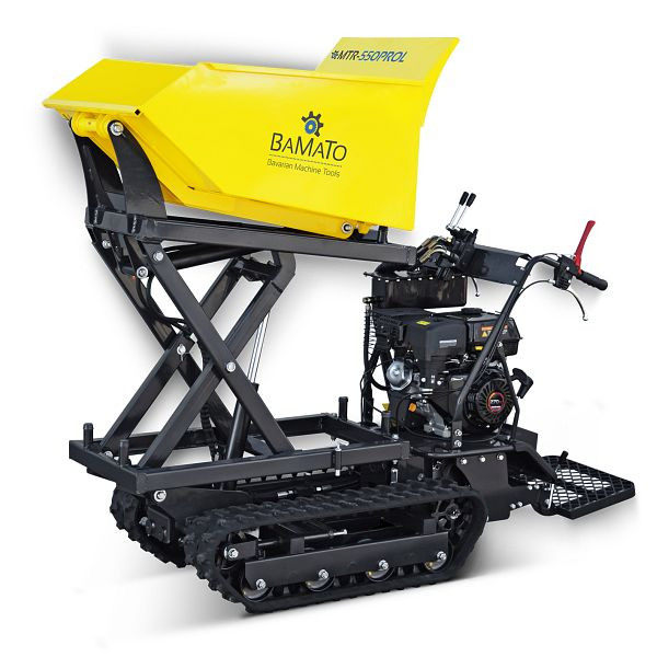 BAMATO mini dumper sur chenilles MTR-550PROL avec fonction de levage, MTR-550PROL