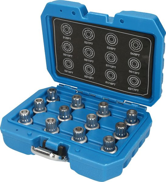 Assortiment de serrures de jante Brilliant Tools pour VW, 12 pièces, BT691190