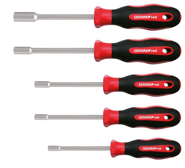 Jeu de clés à douilles GEDORE rouge 2K SW 6-13 mm 5 pièces, 3300033