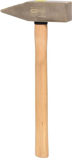 Marteau de mécanicien KS Tools BRONZEplus 2000 g, avec manche en hickory, 963.2018