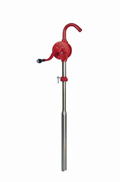 Pompe rotative pour fûts d'huile Bahco pour fûts de 50 à 205 L avec filetage 1", DBO70