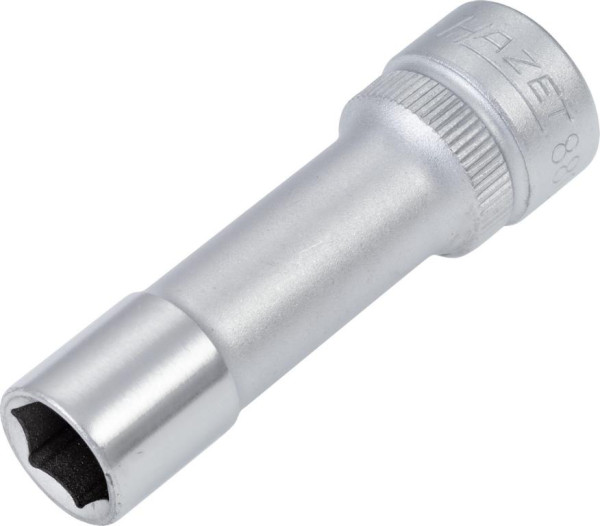 Douille Hazet, hexagonale, carré creux 10 mm (3/8"), 9 mm, long type moleté, 880LG-9