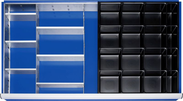 Assortiment de divisions RAU, 6x plaques de séparation, 1055x45x560 mm, 09-200-85