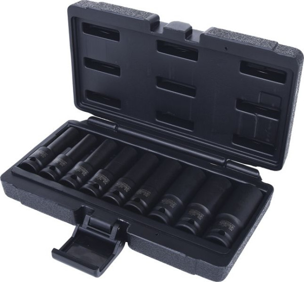 KS Tools Jeu de douilles Torx E-power 1/2", 9 pièces, E10-E24, 515.1050