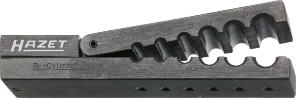 Mors de serrage Hazet, 4,75 - 5 - 6 - 8 - 9 - 10 mm, 2191-1