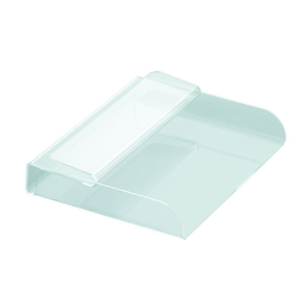 Porte-papier gras Schneider pour DIN A 4 (380x260x65 mm), verre acrylique, transparent, auto-serrant, 172003