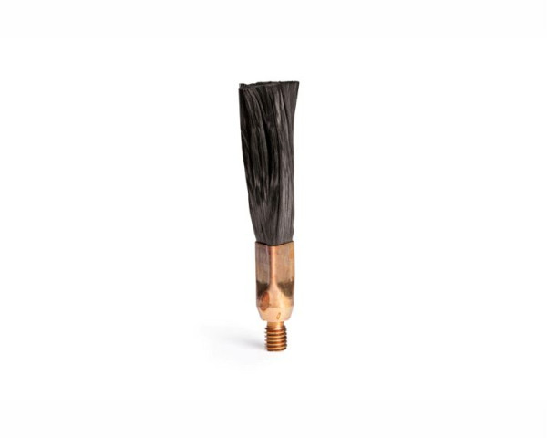Brosse en fibre de carbone ELMAG taille M - AG M6 pour appareils de nettoyage en acier inoxydable, 58585