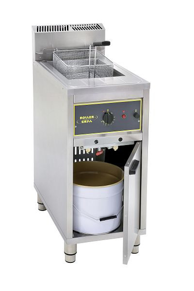 ROLLER GRILL Friteuse à gaz 1 bac sur pied, RFG16