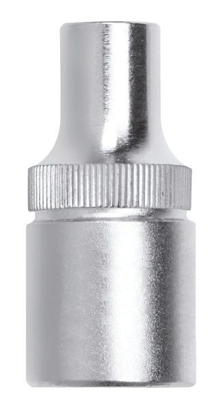 GEDORE insert de clé à douille rouge 1/4" pour vis TX externes E5, longueur 25mm, 3300102