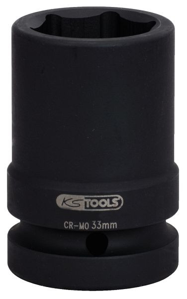 KS Tools Douille à chocs hexagonale 1", moyenne longue, 24 mm, 515.2124