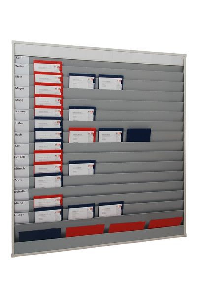 Tableaux de planification Eichner pour l'atelier, dimensions : 1 580 x 1 757 mm, 9019-00116