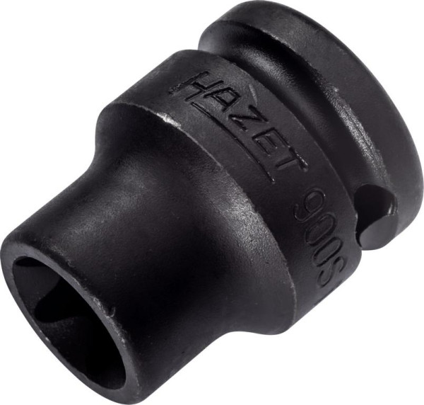 Impact Hazet, douille tournevis machine, TORX®, carré creux 12,5 mm (1/2 pouce), profil extérieur TORX®, E18, 900S-E18
