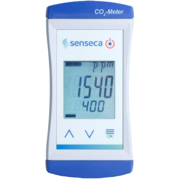 Moniteur CO₂ compact Senseca ECO 420-20 avec alarme, 486769