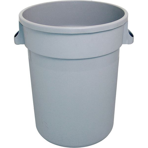 Poubelle Stalgast ronde, grise, 80 litres, HB3301800