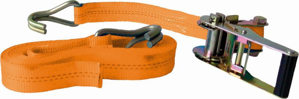 Sangle d'arrimage à cliquet Kunzer avec 2 crochets RH, ZG 6 10 RH