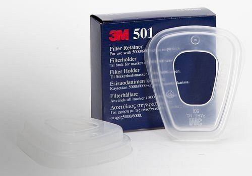 Couvercle de filtre 3M comme accessoire pour filtres à gaz et combinés, UE : 2 pièces, 154-077