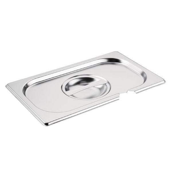 Couvercle Vogue avec évidement cuillère pour bac GN GN1 / 4, CB174