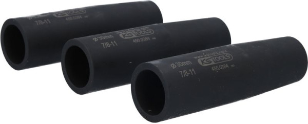 Jeu de centrage et douilles de protection pour boulons de roue KS Tools, 7/8"x11G, Ø30,0 mm, 450.0377