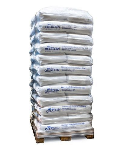 Liant universel granulé DENSORB grossier, liant huileux universel, très absorbant, 1 palette, 36 sacs de 40 litres chacun, 309347