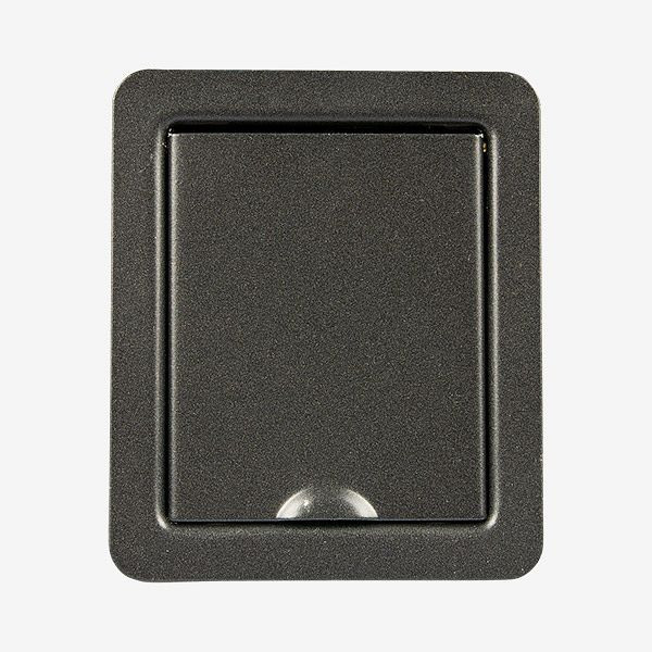 Prise d'aspiration HKW - DAVINCI, anthracite, 0151018