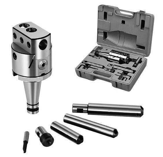 Jeu de têtes d'alésage standard MACK, 8 - 280 mm, SK 40, 09-AKS2G-SK40