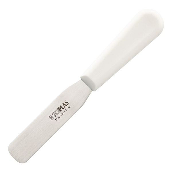 Couteau à palette Hygiplas 10cm blanc, C538