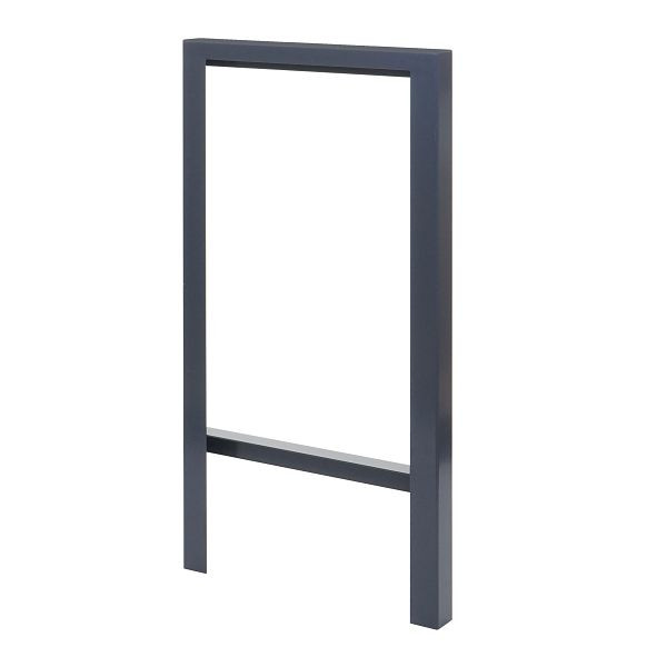 Porte-vélo Mendler HWC-J74 support incliné pour support de vélo, acier au carbone galvanisé extérieur enduit de poudre 115x60x6cm, anthracite, 83305