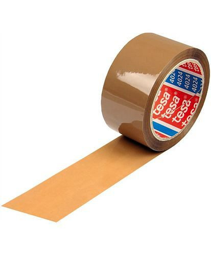 ruban adhésif tesa PP 4024, 50 mm de large x 66 m, épaisseur 50µ, marron, paquet : 36 rouleaux, 299500
